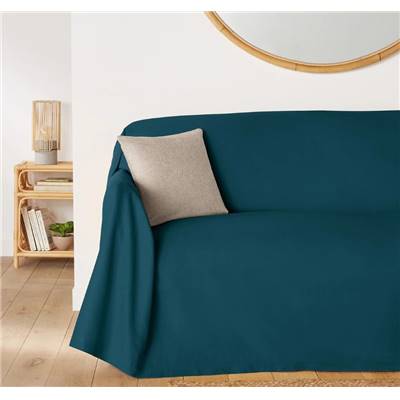 Nariosce jeté de canapé bleu canard 250x250