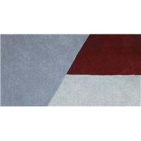Thagen tapis hexagonal bleu et violet 150x180