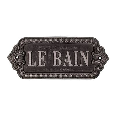 Plaque décorative Le bain