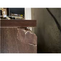 Hopkins étagère haute gris et noyer