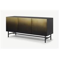 Sulta buffet laiton et noir ombr
