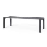 Bramante table extensible 6  12 personnes gris mat