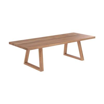 Harris table en bois de teck massif recyclé 10 personnes 260cm