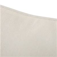 Antelina coussin en toile teint blanc 50x30