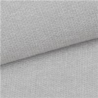 Cotton canapé 4 places en tissu texturé gris clair