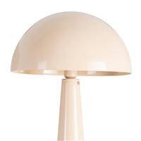 Lampadaire champignon beige en métal H128cm