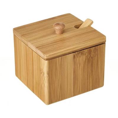Imbala sucrier/salière en bambou