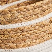 Finaco lot de 4 paniers coton fibres naturelles