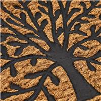 Brazil paillasson Life Tree fibre de coco et gomme 75x45