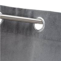 Burn rideau en velours gris foncé 140x260