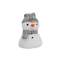 Snow butoir de porte bonhomme de neige bonnet gris