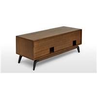 Lucien meuble TV bois de manguier foncé