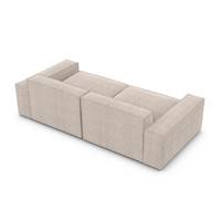 Stacele canapé 2 places en tissu texturé beige