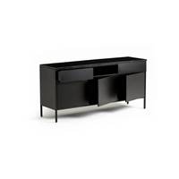 Marble structure buffet enfilade noir