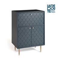 Luxore buffet bar compact bleu de prusse