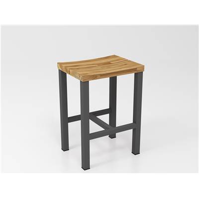 Bali tabouret en teck H60 cm