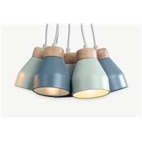 Albert lustre multiple, bleu oeuf de cane et gris doux