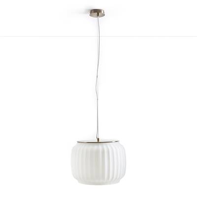 Papeete suspension en opaline blanche