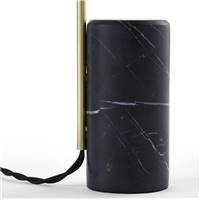 Philo lampe à poser noir et laiton