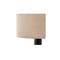 Glamm Lampe à poser verre noir