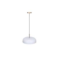 Lola suspension en fer blanc et support doré