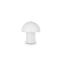 Vahine lampe de table blanc glossy