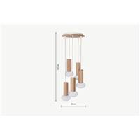 Viso suspension bois naturel