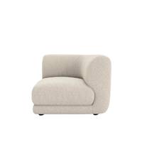 Norway canapé 3 places modulable bouclette craie