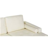 Felicie canapé d'angle droit blanc