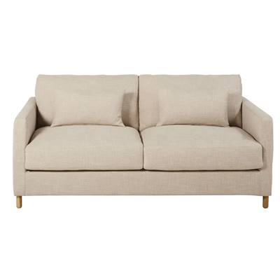 Cerea canapé 3 places beige