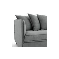 Suavo canapé 4 places gris anthracite
