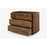 Anderson commode en bois de manguier et laiton