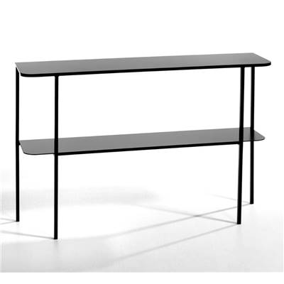 Riahononne console métal noir