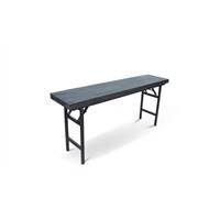 Nolen console bois de suar brulé noir