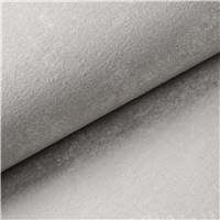 Virata table basse ronde en velours gris clair avec plateau en verre