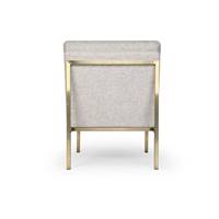 Endoume fauteuil en tissu gris