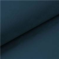 Cotton canapé d'angle gauche en velours bleu pétrole