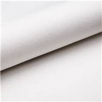 Cotton canapé d'angle droit en tissu texturé blanc