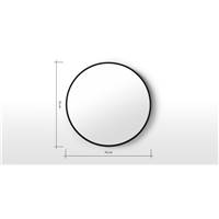 Bex miroir rond noir ø76