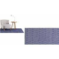 Ryker tapis bleu blanc 160x230