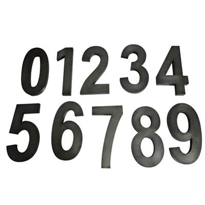 Numéro de 0 à 9 - H50 cms