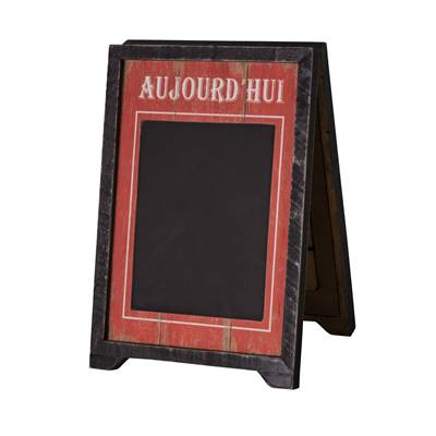 Chevalet Porte menu "Aujourd'hui"