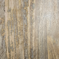 Anatole table à manger 260x110cm bois de manguier et pieds croisés métal noirs