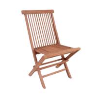 Java chaise de jardin en teck huilé pliable