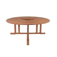 Lombok table à manger ronde en bois de teck Ø180cm