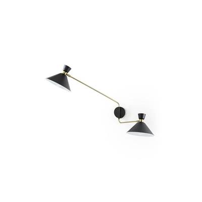 Ilizi applique double laiton vieilli