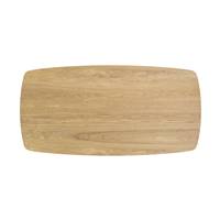 Grude table basse avec étagère en bois clair naturel