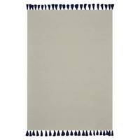Atmospore tapis 120x170 beige et bleu uni