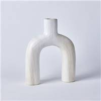Matisse vase pont en bois blanc