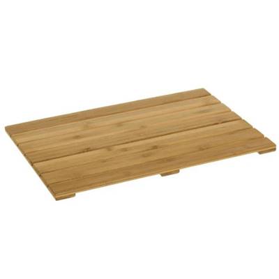 Imbala dalle sortie de douche en bambou naturel 54x35cm